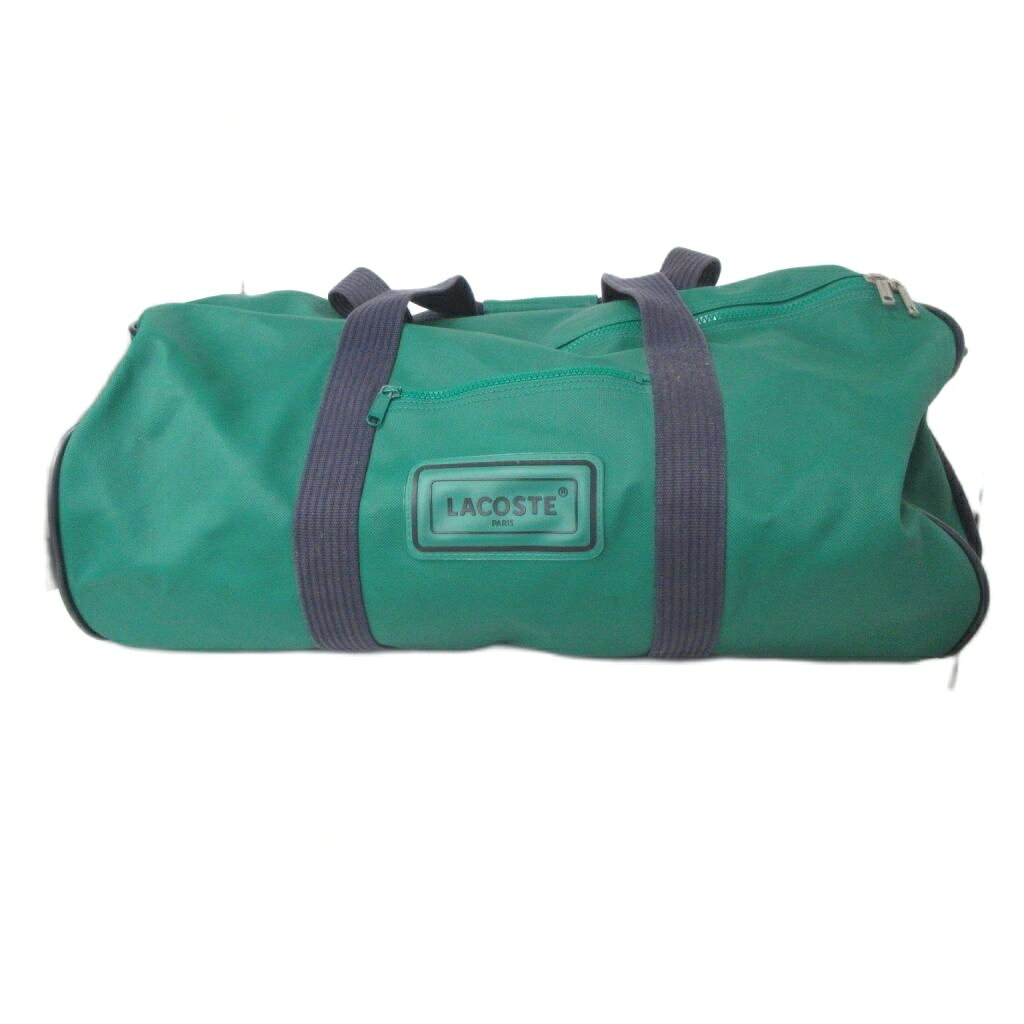 【中古】ラコステ LACOSTE 2WAY ボストンバッグ ショルダーバッグ ロゴ バイカラー 緑 グリーン メンズ 【ベクトル 古着】 260918ブランドラコステ LACOSTE表記サイズサイズ表記なし。(実寸サイズをご覧ください。)実寸サイズ持ち手の長さ：55cm　ヨコ：50cm　タテ：36cm　マチ：20cm　ショルダーの長さ：88cm　　色緑 グリーン仕様ポケット×1 状態・表面に若干のスレがございます。 その他に目立ったダメージはなく、問題なくご使用いただける商品です。 ※あくまでも中古品ですので掲載写真や記載内容をご確認いただき、ご理解の上ご購入ください。付属品なし備考株式会社ラコステジャパン こちらのお品物は店舗で保管しておらず、店頭販売は出来かねます。（※お取り寄せも出来かねます）商品のお問い合わせの回答を休止しております。＊各商品ページの商品詳細等をご確認の上ご購入ください。【中古】ラコステ LACOSTE 2WAY ボストンバッグ ショルダーバッグ ロゴ バイカラー 緑 グリーン メンズ 【ベクトル 古着】 260918状態ランク　”AB”詳細については、下記および「状態ランクについて」ページをご覧ください。未使用・新品の商品ほぼ新品同様の商品使用感が少なく、かなり状態の良い商品使用感はあるが、傷や汚れの少ない商品使用感の他、傷や汚れが見られる商品かなり大きな傷みがある難あり商品※S〜CランクはUSED品となりますので、使用感をご理解の上でご入札下さい。状態ランクについてinformationブランドラコステ LACOSTE表記サイズサイズ表記なし。(実寸サイズをご覧ください。)実寸サイズ持ち手の長さ：55cm　ヨコ：50cm　タテ：36cm　マチ：20cm　ショルダーの長さ：88cm　　色緑 グリーン仕様ポケット×1 状態・表面に若干のスレがございます。 その他に目立ったダメージはなく、問題なくご使用いただける商品です。 ※あくまでも中古品ですので掲載写真や記載内容をご確認いただき、ご理解の上ご購入ください。付属品なし備考株式会社ラコステジャパン こちらのお品物は店舗で保管しておらず、店頭販売は出来かねます。（※お取り寄せも出来かねます）商品のお問い合わせの回答を休止しております。＊各商品ページの商品詳細等をご確認の上ご購入ください。本商品は一点物です他サイトや店舗にて販売している商品です。多少のお時間差にて欠品になることもございます。予めご了承頂ますようお願い致します。ベクトル・サイズガイドはこちらこの商品と同じブランドの商品を見る