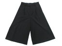 アバハウス ドゥヴィネット abahouse devinette ガウチョ パンツ ワイド 無地 センター クリース 黒 size 2 レディース 【中古】【ベクトル 古着】 171227 ブランド古着ベクトルプレミアム店