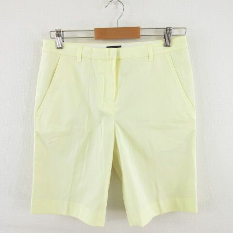 【中古】未使用品 ナイン NINE ショートパンツ 黄 1 *A566 レディース 【ベクトル 古着】 230622