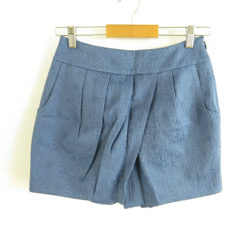 【中古】レディラックルカ LADY LUCK LUCA キュロットスカート ショートパンツ 総柄 青 36 *T781 レディース 【ベクトル 古着】 230630 【中古】レディラックルカ LADY LUCK LUCA キュロットスカート ショートパンツ 総柄 青 36 *T781 レディース 【ベクトル 古着】 230630