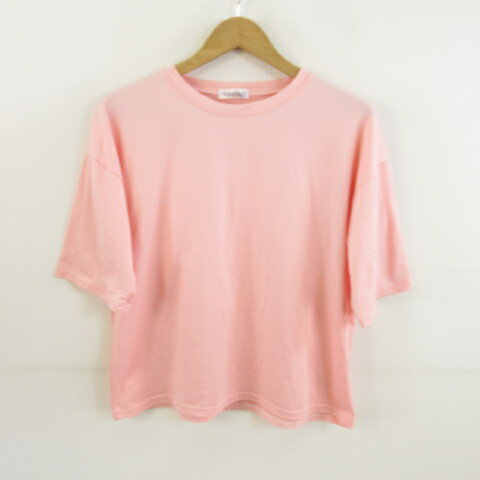 【中古】FASHIONS カットソー Tシャツ 五分袖 ピンク *T557 メンズ 【ベクトル 古着】 230908 【中古】FASHIONS カットソー Tシャツ 五分袖 ピンク *T557 メンズ 【ベクトル 古着】 230908