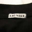 【中古】ラックヴェール LAC-VERT チュニック 長袖 フリル 黒 F *T888 レディース 【ベクトル 古着】 231219 3