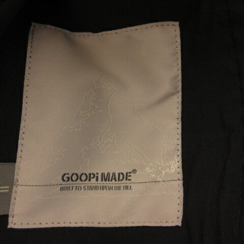 【中古】グーピーメイド GOOPi MADE ナイロンパンツ ロング カーゴ 濃紺 2 *T101 メンズ 【ベクトル 古着】 240722