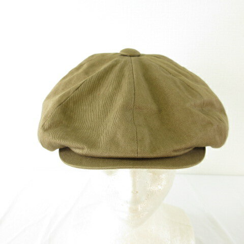 【中古】ナスングワム Nasngwam. ハンチング 帽子 茶 *T121 メンズ 【ベクトル 古着】 240723