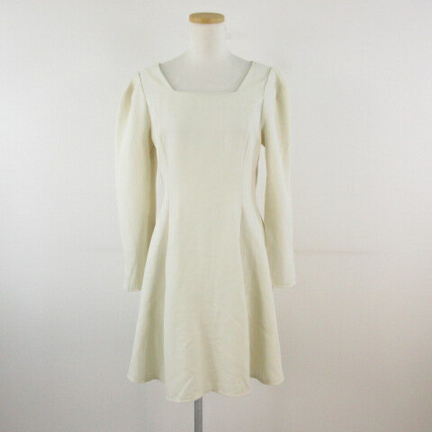 【中古】DAZY ワンピース 長袖 ミニ アイボリー S *T847 レディース 【ベクトル 古着】 240926 【中古】DAZY ワンピース 長袖 ミニ アイボリー S *T847 レディース 【ベクトル 古着】 240926