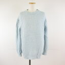 【中古】miro amurette ニット セーター 長袖 水色 *T918 レディース 【ベクトル 古着】 241001(4)