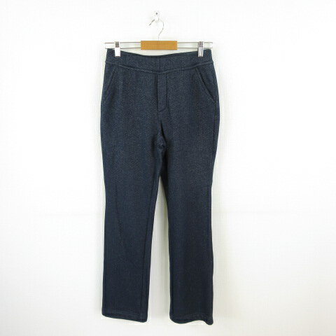 【中古】コーザノストラ COSA-NOSTRA ロングパンツ ストレート 裏起毛 ストレッチ ラメ 紺 40 *T971 レディース 【ベクトル 古着】 241003 【中古】コーザノストラ COSA-NOSTRA ロングパンツ ストレート 裏起毛 ストレッチ ラメ 紺 40 *T971 レディース 【ベクトル 古着】 241003