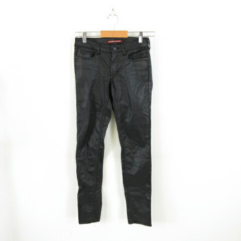 【中古】コントワーデコトニエ COMPTOIR DES COTONNIERS スキニーパンツ ロング ストレッチ 黒 5 *A987..