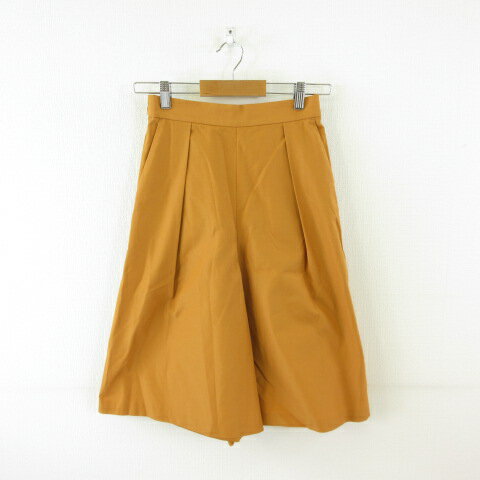 【中古】B&Y ユナイテッドアローズ BEAUTY&YOUTH ビューティー&ユース ガウチョパンツ タックワイド クロップド ハーフ 茶 *T302 レディース 【ベクトル 古着】 250214 【中古】B&Y ユナイテッドアローズ BEAUTY&YOUTH ビューティー&ユース ガウチョパンツ タックワイド クロップド ハーフ 茶 *T302 レディース 【ベクトル 古着】 250214