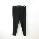 【中古】ヘルムートラング HELMUT LANG スラックス テーパードパンツ ロング 黒 0 *T492 レディース 【ベクトル 古着】 250228
