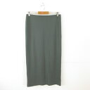 【中古】未使用品 エイチ&エム H&M タイトスカート ロング ストレッチ 緑 S *T240 レディース 【ベクトル 古着】 250429(4)