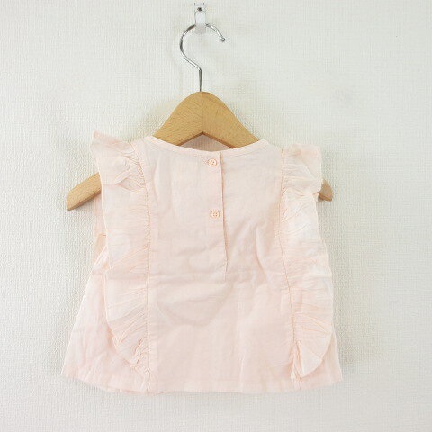 【中古】未使用品 ベビーギャップ BABY GAP カットソー ブラウス ノースリーブ レ...