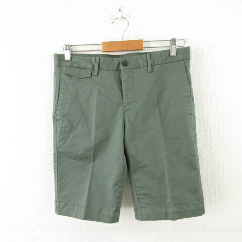 【中古】バーニーズニューヨーク BARNEYS NEW YORK ショートチノパンツ ストレッチ カーキ 緑 M *A625 メンズ 【ベクトル 古着】 250725ブランドバーニーズニューヨーク BARNEYS NEW YORK表記サイズM実寸サイズウエスト：80cm　もも幅：25cm　裾幅：23cm　股上：23cm　股下：26.5cm　　素材綿98% ポリウレタン2%色カーキ仕様・ファスナーフライ状態全体的に多少の毛羽立ちがありますが、その他に目立ったダメージはなく、問題なくご使用いただける商品です。 ※あくまでも中古品ですので掲載写真や記載内容をご確認いただき、ご理解の上ご購入ください。備考バーニーズジャパン 中古品の為、完璧を求める方は購入をご遠慮下さい。また付属品に関しては新品時の完品とは異なる恐れがあります。詳細欄の記載がある物又は写真に写っている物が全てになります。商品のお問い合わせの回答を休止しております。＊各商品ページの商品詳細等をご確認の上ご購入ください。【中古】バーニーズニューヨーク BARNEYS NEW YORK ショートチノパンツ ストレッチ カーキ 緑 M *A625 メンズ 【ベクトル 古着】 250725状態ランク　”AB”詳細については、下記および「状態ランクについて」ページをご覧ください。未使用・新品の商品ほぼ新品同様の商品使用感が少なく、かなり状態の良い商品使用感はあるが、傷や汚れの少ない商品使用感の他、傷や汚れが見られる商品かなり大きな傷みがある難あり商品※S〜CランクはUSED品となりますので、使用感をご理解の上でご入札下さい。状態ランクについてinformationブランドバーニーズニューヨーク BARNEYS NEW YORK表記サイズM実寸サイズウエスト：80cm　もも幅：25cm　裾幅：23cm　股上：23cm　股下：26.5cm　　素材綿98% ポリウレタン2%色カーキ仕様・ファスナーフライ状態全体的に多少の毛羽立ちがありますが、その他に目立ったダメージはなく、問題なくご使用いただける商品です。 ※あくまでも中古品ですので掲載写真や記載内容をご確認いただき、ご理解の上ご購入ください。備考バーニーズジャパン 中古品の為、完璧を求める方は購入をご遠慮下さい。また付属品に関しては新品時の完品とは異なる恐れがあります。詳細欄の記載がある物又は写真に写っている物が全てになります。商品のお問い合わせの回答を休止しております。＊各商品ページの商品詳細等をご確認の上ご購入ください。本商品は一点物です他サイトや店舗にて販売している商品です。多少のお時間差にて欠品になることもございます。予めご了承頂ますようお願い致します。ベクトル・サイズガイドはこちらこの商品と同じブランドの商品を見る