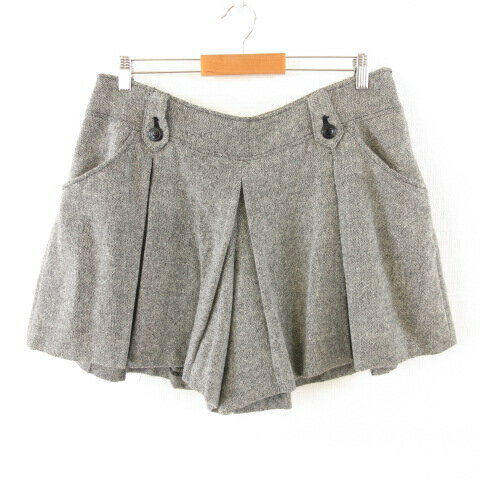 【中古】ペイトンプレイス PEYTON PLACE キュロット ショートパンツ 黒 15B *T9 レディース 【ベクトル 古着】 251114