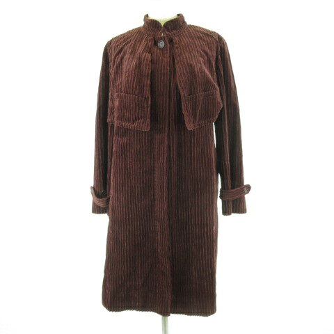 樂天商城 - 【中古】リリー Boutique Lily コーデュロイコート ロング 長袖 茶 5 *T38 レディース 【ベクトル 古着】 260304