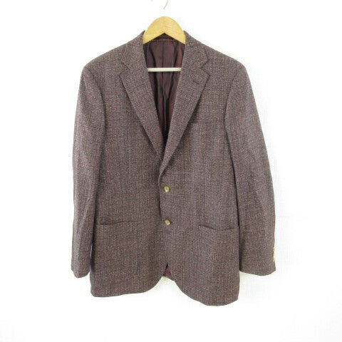 Global TAILORING ジャケット ブレザー 長袖 茶 50 *T209 メンズ  260317