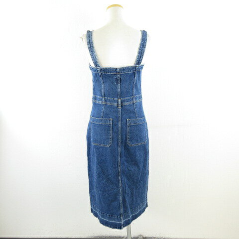 【中古】ギャップ GAP ミディ ワンピース エプロン デニム 青 2 *A669 レディース 【ベクトル 古着】 260429 vectorpremium-19091060 ブランド古着ベクトルプレミアム店 サンプル画像2