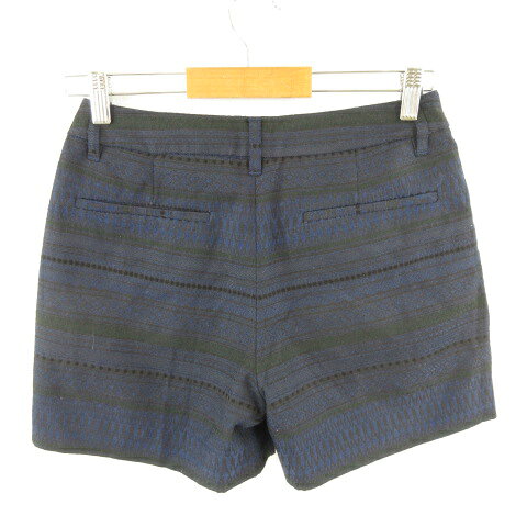 【中古】グローバルワーク GLOBAL WORK ショートパンツ 総柄 紺 緑 M *T738 レディース 【ベクトル 古着】 260709 vectorpremium-19265154 ブランド古着ベクトルプレミアム店 サンプル画像2