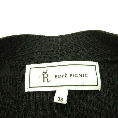 【中古】ロペピクニック ROPE Picnic ニット ノースリーブ リブ 黒 38 *T979 レディース 【ベクトル 古着】 260723 vectorpremium-19336402 ブランド古着ベクトルプレミアム店 サンプル画像3