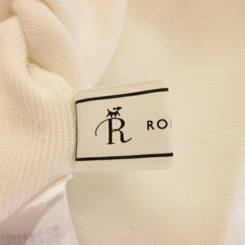 【中古】ロペピクニック ROPE Picnic ボートネック ニット フレンチスリーブ オフホワイト 白 38 *A951 レディース 【ベクトル 古着】 260729 vectorpremium-19340248 ブランド古着ベクトルプレミアム店 サンプル画像3