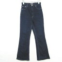 【中古】スライ SLY JEANS フレア デニム パンツ ジーンズ ストレッチ 25 ネイビー kz7436 レディース 【ベクトル 古着】 240307