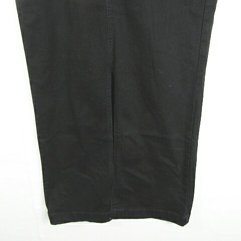 【中古】ロイヤルパーティー ROYAL PARTY タイト ロング スカート スリット ストレッチ 綿 Sブラック kz10606 レディース 【ベクトル 古着】 250128