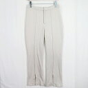 【中古】ロペ ROPE センターシーム スリット パンツ 36 アイボリー 2sa6412 レディース 【ベクトル 古着】 250304(4)