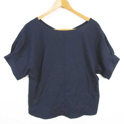 【中古】ロペピクニック ROPE Picnic ブラウス 半袖 ストレッチ レーヨン 38 ネイビー kz16316 レディース 【ベクトル 古着】 260728 vectorpremium-19320970 ブランド古着ベクトルプレミアム店 パッケージ画像