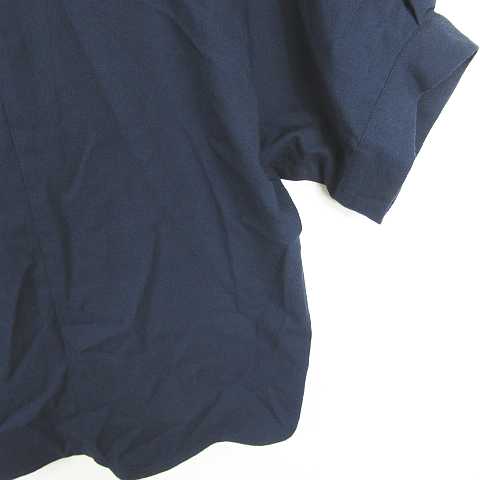 【中古】ロペピクニック ROPE Picnic ブラウス 半袖 ストレッチ レーヨン 38 ネイビー kz16316 レディース 【ベクトル 古着】 260728 vectorpremium-19320970 ブランド古着ベクトルプレミアム店 サンプル画像2