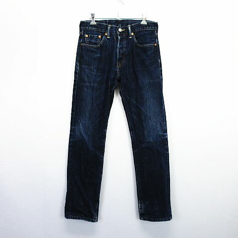 【中古】リーバイス Levi's 501 デニム ジーンズ ボトムス スリム ボタンフライ 29 インディゴ ※EKM メンズ 【ベクトル 古着】 181203 ベクトル店