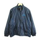 【中古】ダンロップモータースポーツ DUNLOP MOTORSPORT ジャケット ブルゾン 長袖 ジップアップ ロゴ 中綿 M ネイビー スポーツウェア ※E...