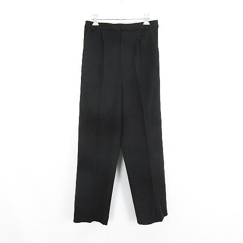 【中古】未使用品 テチチ Te chichi TERRASSE パンツ ボトムス ストレート タック ウールライク イージー F ブラック ※EKM レディース 【ベクトル 古着】 241217 【中古】未使用品 テチチ Te chichi TERRASSE パンツ ボトムス ストレート タック ウールライク イージー F ブラック ※EKM レディース 【ベクトル 古着】 241217