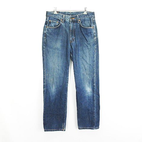 【中古】エドウィン EDWIN 503ZZ 50302 デニム ジーンズ ボトムス ストレート 33 インディゴ ※EKM メンズ 【ベクトル 古着】 250123