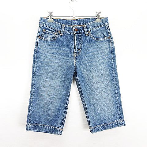 【中古】リーバイス Levi's SP318-02 デニム ジーンズ ボトムス ハーフパンツ 27 インディゴブルー ※EKM メンズ 【ベクトル 古着】 250320