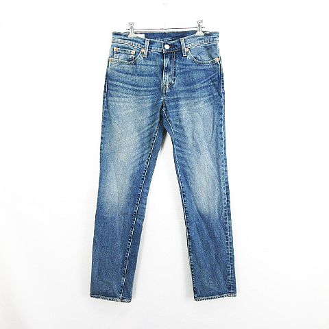 【中古】リーバイスプレミアム Levis PReMIUM 511 04511-2407 デニム ジーンズ ボトムス ストレート スリムフィット ユーズド加工 ストレッチ 29 インディゴブルー ※EKM メンズ 【ベクトル 古着】 260121