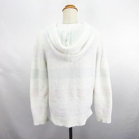【中古】ジェラートピケ gelato pique ルームウェア パーカー ジャケット 長袖 ジ...