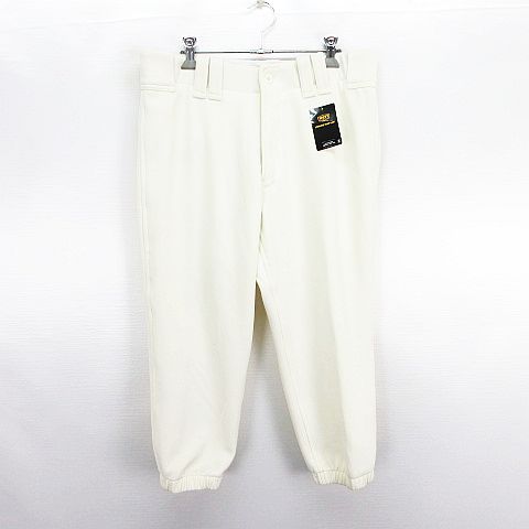 【中古】未使用品 ZETT BU508CP ユニフォームパンツ ボトムス ショート丈 プロステイタス O アイボリー ベースボールウェア ※EKM メンズ 【ベクトル 古着】 260729表記サイズO ウエスト 86 身長 180実寸サイズウエスト：80〜cm　もも幅：26.5cm　裾幅：12.5cm　股上：26cm　股下：50cm　　素材ポリエステル100%色アイボリー ※照明や撮影環境により、実物と若干お色が違う場合がございます。予めご了承下さい。状態タグ付きの未使用品です。 ※未使用品・新品同様の商品ではございますが、一度は一般の方の手に渡り、個人で保管されていた商品です。 また、保管・陳列時の薄いスレなど微細な状態変化が見られる場合がございます。ご理解の上ご購入ください。 商品のお問い合わせの回答を休止しております。＊各商品ページの商品詳細等をご確認の上ご購入ください。【中古】未使用品 ZETT BU508CP ユニフォームパンツ ボトムス ショート丈 プロステイタス O アイボリー ベースボールウェア ※EKM メンズ 【ベクトル 古着】 260729状態ランク　”S”詳細については、下記および「状態ランクについて」ページをご覧ください。未使用・新品の商品ほぼ新品同様の商品使用感が少なく、かなり状態の良い商品使用感はあるが、傷や汚れの少ない商品使用感の他、傷や汚れが見られる商品かなり大きな傷みがある難あり商品※S〜CランクはUSED品となりますので、使用感をご理解の上でご入札下さい。状態ランクについてinformation表記サイズO ウエスト 86 身長 180実寸サイズウエスト：80〜cm　もも幅：26.5cm　裾幅：12.5cm　股上：26cm　股下：50cm　　素材ポリエステル100%色アイボリー ※照明や撮影環境により、実物と若干お色が違う場合がございます。予めご了承下さい。状態タグ付きの未使用品です。 ※未使用品・新品同様の商品ではございますが、一度は一般の方の手に渡り、個人で保管されていた商品です。 また、保管・陳列時の薄いスレなど微細な状態変化が見られる場合がございます。ご理解の上ご購入ください。 商品のお問い合わせの回答を休止しております。＊各商品ページの商品詳細等をご確認の上ご購入ください。本商品は一点物です他サイトや店舗にて販売している商品です。多少のお時間差にて欠品になることもございます。予めご了承頂ますようお願い致します。ベクトル・サイズガイドはこちらこの商品と同じブランドの商品を見る