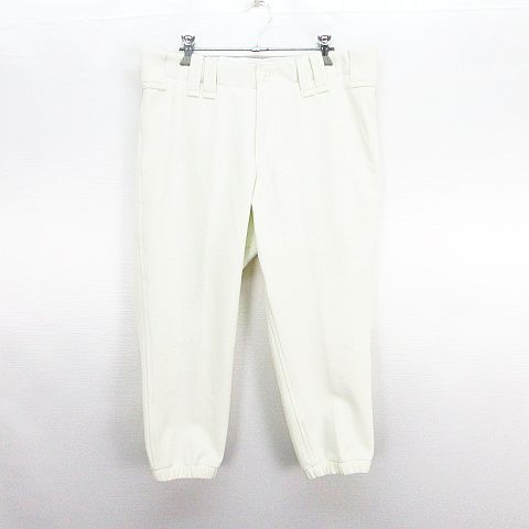 【中古】未使用品 ZETT BU508CP ユニフォームパンツ ボトムス ショート丈 プロステイタス XO アイボリー ベースボールウェア ※EKM メンズ 【ベクトル 古着】 260729表記サイズXO ウエスト 90 身長 185実寸サイズウエスト：84〜cm　もも幅：27.5cm　裾幅：13cm　股上：26.5cm　股下：53cm　　素材ポリエステル100%色アイボリー ※照明や撮影環境により、実物と若干お色が違う場合がございます。予めご了承下さい。状態タグ付きの未使用品です。 ※未使用品・新品同様の商品ではございますが、一度は一般の方の手に渡り、個人で保管されていた商品です。 また、保管・陳列時の薄いスレなど微細な状態変化が見られる場合がございます。ご理解の上ご購入ください。 商品のお問い合わせの回答を休止しております。＊各商品ページの商品詳細等をご確認の上ご購入ください。【中古】未使用品 ZETT BU508CP ユニフォームパンツ ボトムス ショート丈 プロステイタス XO アイボリー ベースボールウェア ※EKM メンズ 【ベクトル 古着】 260729状態ランク　”S”詳細については、下記および「状態ランクについて」ページをご覧ください。未使用・新品の商品ほぼ新品同様の商品使用感が少なく、かなり状態の良い商品使用感はあるが、傷や汚れの少ない商品使用感の他、傷や汚れが見られる商品かなり大きな傷みがある難あり商品※S〜CランクはUSED品となりますので、使用感をご理解の上でご入札下さい。状態ランクについてinformation表記サイズXO ウエスト 90 身長 185実寸サイズウエスト：84〜cm　もも幅：27.5cm　裾幅：13cm　股上：26.5cm　股下：53cm　　素材ポリエステル100%色アイボリー ※照明や撮影環境により、実物と若干お色が違う場合がございます。予めご了承下さい。状態タグ付きの未使用品です。 ※未使用品・新品同様の商品ではございますが、一度は一般の方の手に渡り、個人で保管されていた商品です。 また、保管・陳列時の薄いスレなど微細な状態変化が見られる場合がございます。ご理解の上ご購入ください。 商品のお問い合わせの回答を休止しております。＊各商品ページの商品詳細等をご確認の上ご購入ください。本商品は一点物です他サイトや店舗にて販売している商品です。多少のお時間差にて欠品になることもございます。予めご了承頂ますようお願い致します。ベクトル・サイズガイドはこちらこの商品と同じブランドの商品を見る