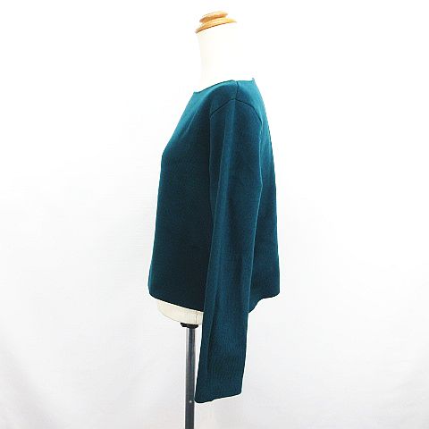 【中古】ロペピクニック ROPE Picnic ニット カットソー 長袖 ボートネック 金ボタン M グリーン ※EKM レディース 【ベクトル 古着】 260923 vectorpremium-19447709 ブランド古着ベクトルプレミアム店 サンプル画像2