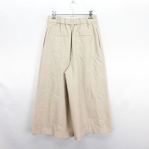 【中古】ロペピクニック ROPE Picnic ワイドパンツ ボトムス ガウチョ タック 38 ベージュ ※EKM レディース 【ベクトル 古着】 260930 vectorpremium-19463455 ブランド古着ベクトルプレミアム店 サンプル画像2