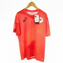 【中古】未使用品 アシックス asics TOKYO 2020 Tシャツ 半袖 オリンピック日本代表選手団エンブレム JOCエンブレム スポーツ 2033A52...