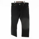 【中古】リーバイス Levi's 517 ブーツカット ブラックアウト デニム ジーンズ Gパン PC9-00517-0260 黒 W36 L30 ボトムス メンズ 【ベクトル 古着】 250511