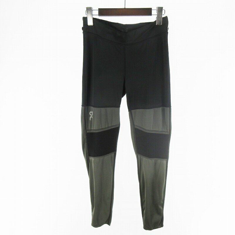 【中古】ON オン TIGHTS LONG ランニングタイツ レギンス スパッツ ロング ブラック 黒 グリーン 緑 S ボトムス メンズ 【ベクトル 古 【中古】ON オン TIGHTS LONG ランニングタイツ レギンス スパッツ ロング ブラック 黒 グリーン 緑 S ボトムス メンズ 【ベクトル 古着】 251114