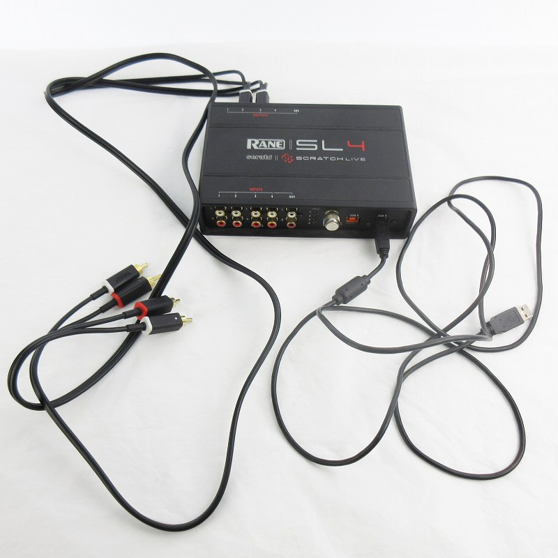 【中古】RANE SL4 Serato Scratch Live オーディオインターフェース DJ 動作確認済...