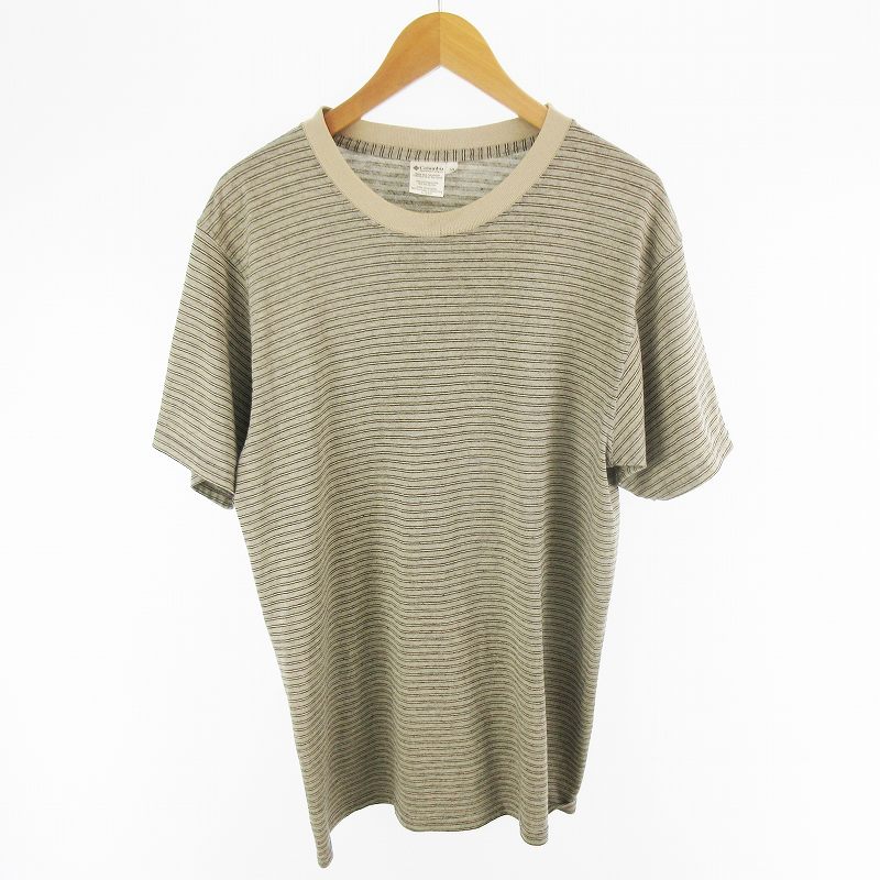 【中古】コロンビア Columbia 00s M Tシャツ 半袖 ボーダー クルーネック ロゴ グレー コットン ポリ ヴィンテージ オールド トップス メンズ 【ベクトル 古着】 260628ブランドコロンビア Columbia表記サイズM実寸サイズ肩幅：49cm　身幅：52cm　着丈：72cm　袖丈：21cm　　素材画像参照色グレー状態一般的な使用感はございますが、大きく目立つ汚れやダメージもなく状態は良好です。商品のお問い合わせの回答を休止しております。＊各商品ページの商品詳細等をご確認の上ご購入ください。【中古】コロンビア Columbia 00s M Tシャツ 半袖 ボーダー クルーネック ロゴ グレー コットン ポリ ヴィンテージ オールド トップス メンズ 【ベクトル 古着】 260628状態ランク　”A”詳細については、下記および「状態ランクについて」ページをご覧ください。未使用・新品の商品ほぼ新品同様の商品使用感が少なく、かなり状態の良い商品使用感はあるが、傷や汚れの少ない商品使用感の他、傷や汚れが見られる商品かなり大きな傷みがある難あり商品※S〜CランクはUSED品となりますので、使用感をご理解の上でご入札下さい。状態ランクについてinformationブランドコロンビア Columbia表記サイズM実寸サイズ肩幅：49cm　身幅：52cm　着丈：72cm　袖丈：21cm　　素材画像参照色グレー状態一般的な使用感はございますが、大きく目立つ汚れやダメージもなく状態は良好です。商品のお問い合わせの回答を休止しております。＊各商品ページの商品詳細等をご確認の上ご購入ください。本商品は一点物です他サイトや店舗にて販売している商品です。多少のお時間差にて欠品になることもございます。予めご了承頂ますようお願い致します。ベクトル・サイズガイドはこちらこの商品と同じブランドの商品を見る
