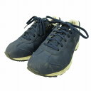 【中古】アシックス asics ゲルファンウォーカー 008 400 スニーカー シューズ ロゴ ランニング 1292A008 紺 ネイビー US 6.5 23...
