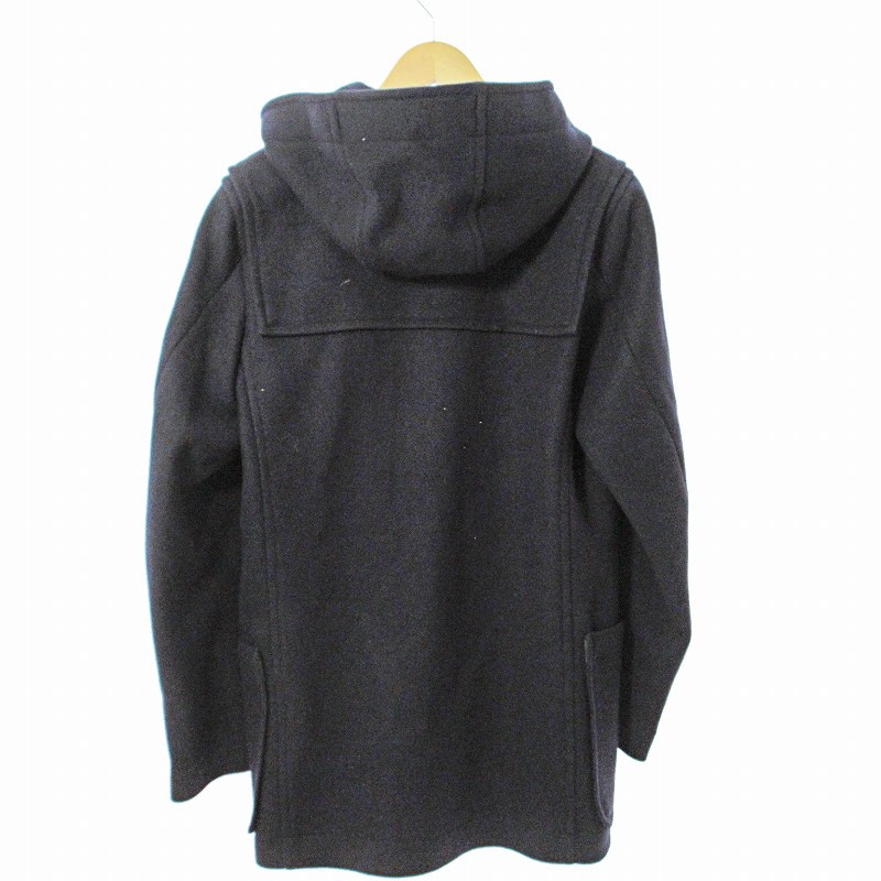 【中古】ズッカ zucca ダッフルコート ジャケット ウール フーディ S 紺 ネイビー 0625 ●ECO メンズ 【ベクトル 古着】 250625