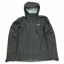 【中古】パタゴニア Patagonia 極美品 3L トレントシェル ジャケット ナイロン TY85240SP20 黒 ブラック XS 小さいサイズ メンズ 【...