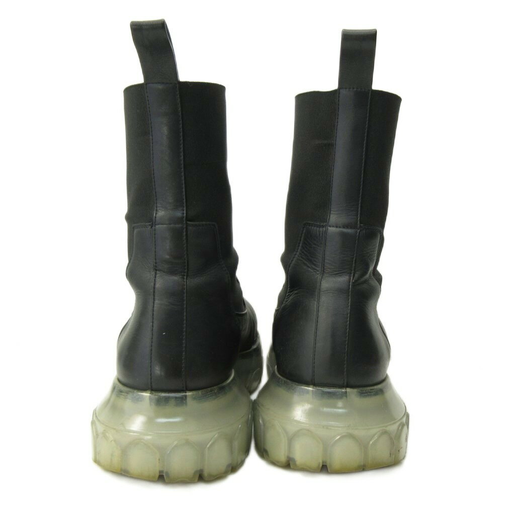 ����šۥ�å��������� Rick Owens BEATLE MEGA BOZO TRACTOR �ӡ��ȥ�ܥ��ȥ饯���� �����ɥ����֡��� ���塼�� �쥶�� ���ꥢ������ 02C7881 41 26.0cm �� �֥�å� 0203 ��AA�� ��� �ڥ٥��ȥ� ����� 260205