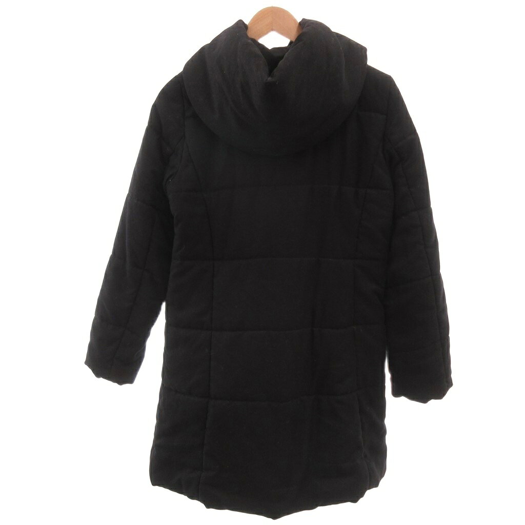 【中古】ロペピクニック ROPE Picnic 中綿コート 40 黒 ブラック フード付き キルティング /NL レディース 【ベクトル 古着】 260522 vectorpremium-19104717 ブランド古着ベクトルプレミアム店 サンプル画像2